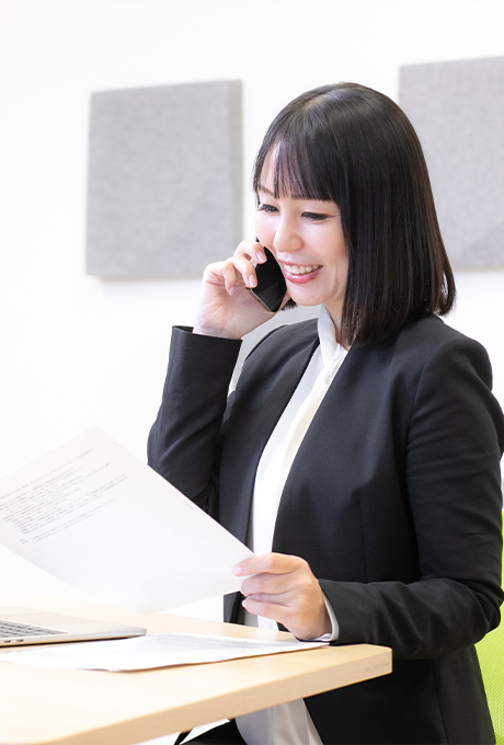 早く・正確・誠実なレスポンス